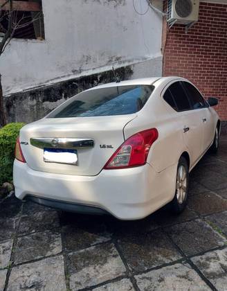 NISSAN VERSA 1.6 16V FLEX SL 4P MANUAL NISSAN VERSA 1.6 16V FLEX SL 4P MANUAL